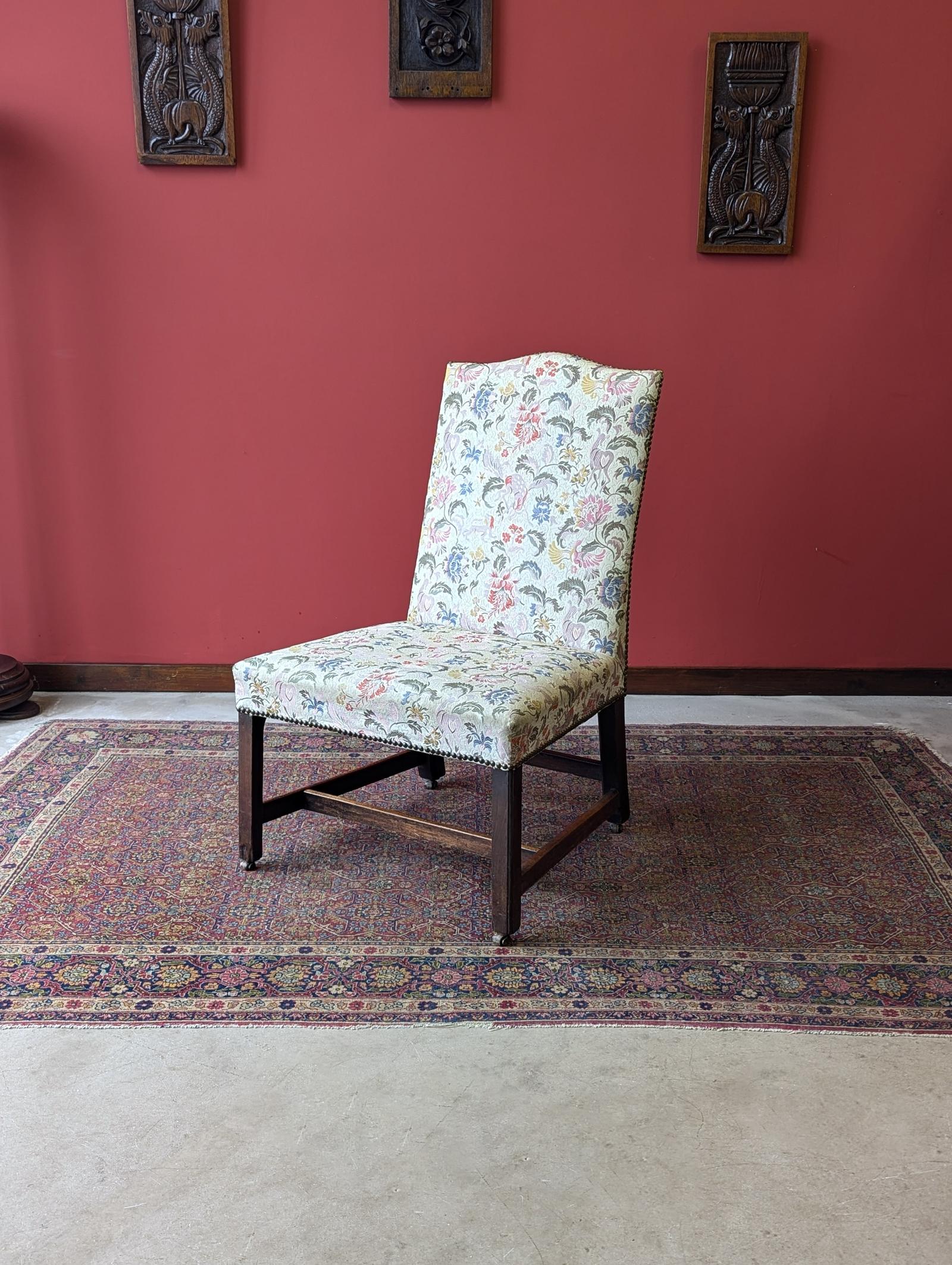 Antique Mid 19th Century Floral Mahogany Side Chair (1 of 10) Antique Mid 19th Century Floral Mahogany Side Chair (1 of 10)