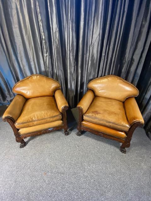 Pair of Country House Armchairs (1 of 10)