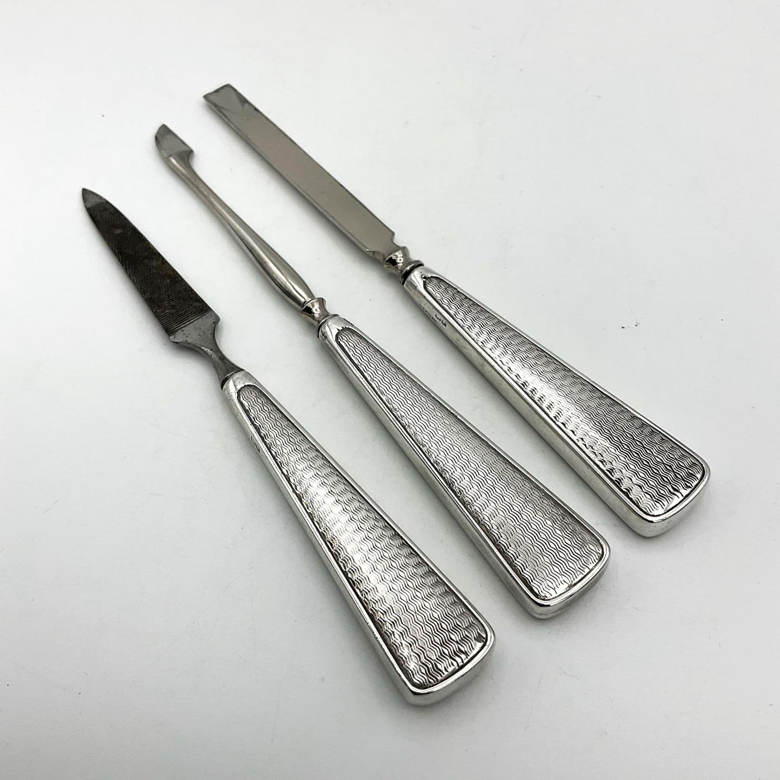 1930s Sterling Silver Manicure Set (1 of 10)