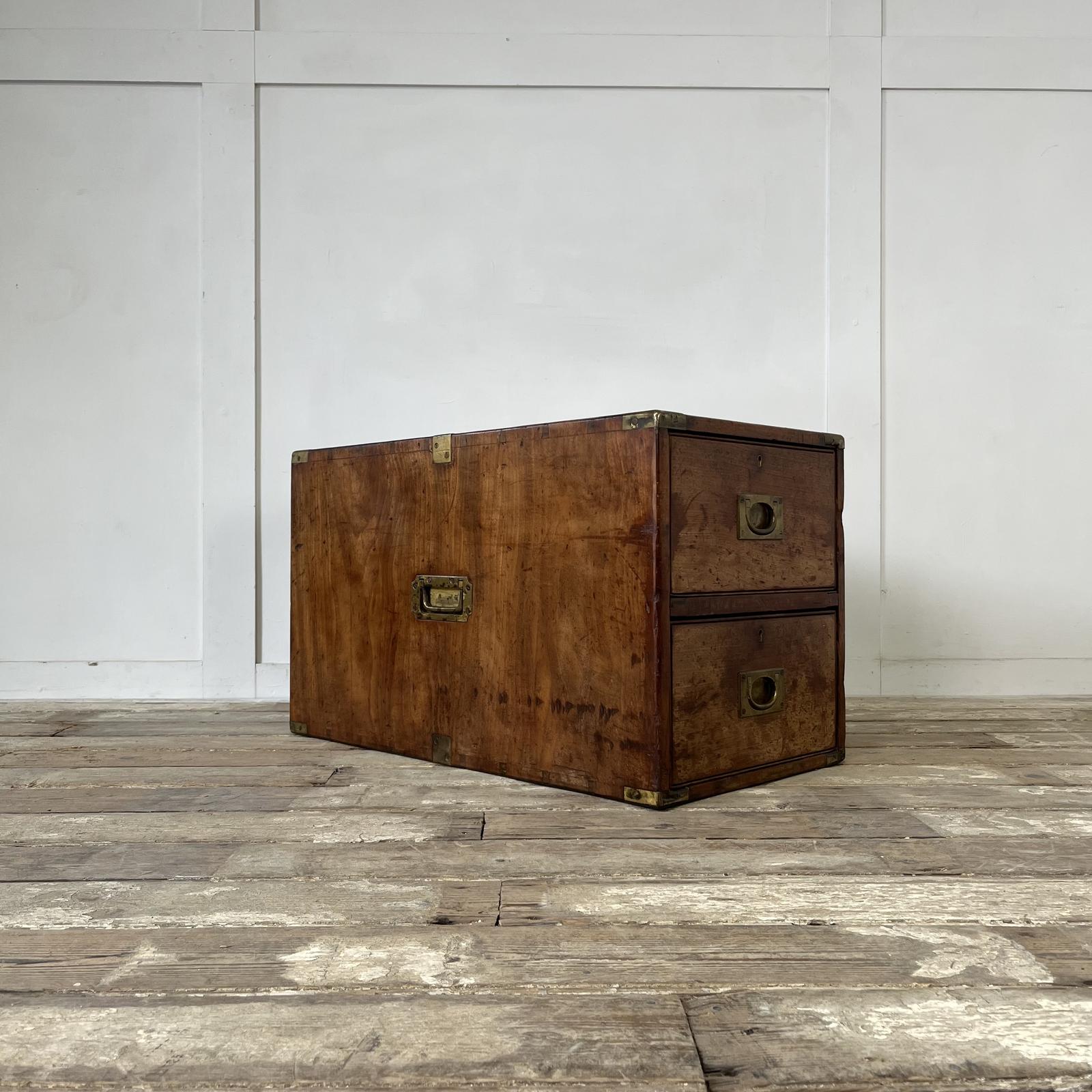 19th C. Desktop Campaign Chest (1 of 11) 19th C. Desktop Campaign Chest (1 of 11)