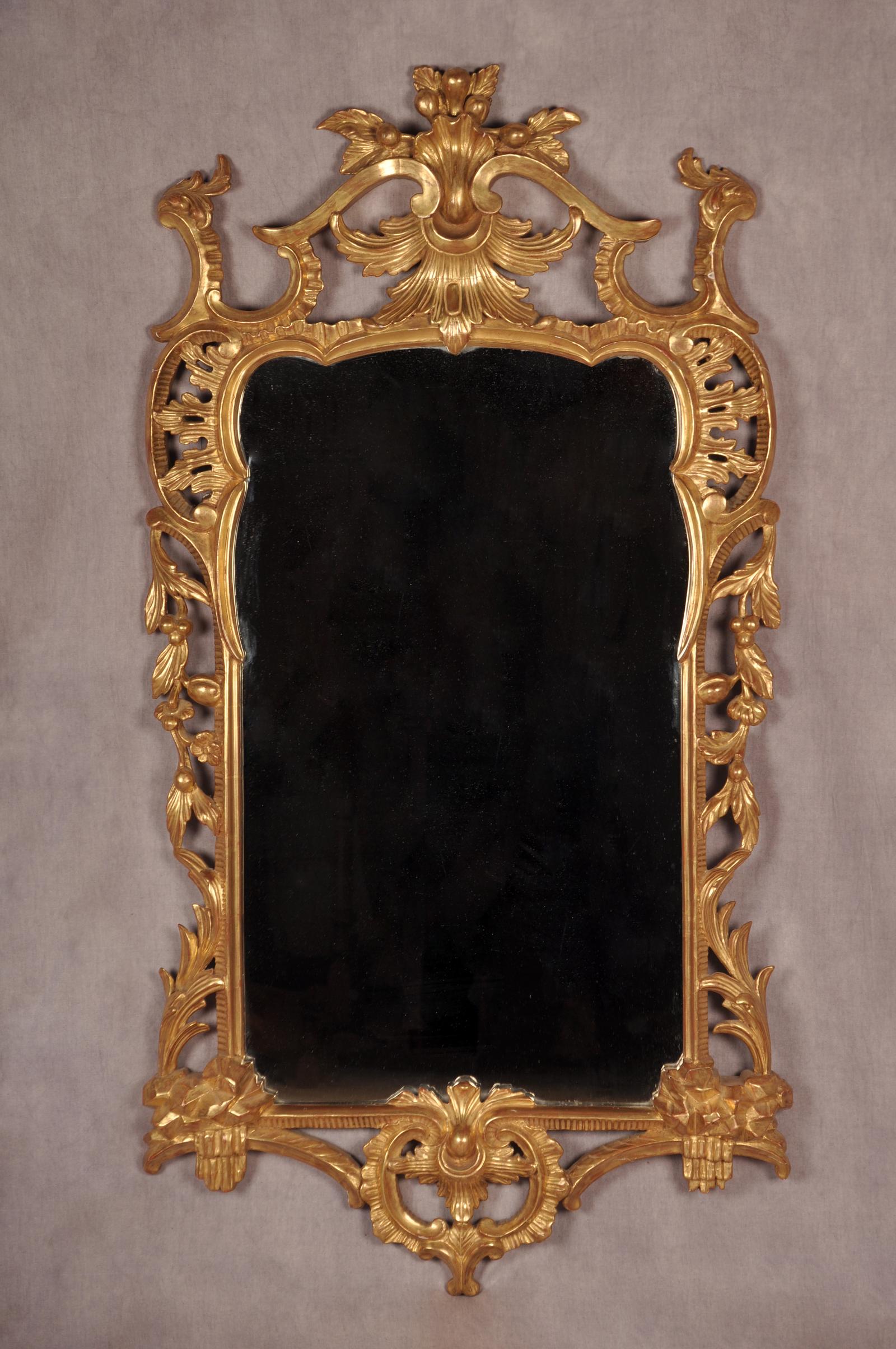 Late 19th Century Giltwood Mirror (1 of 11)
