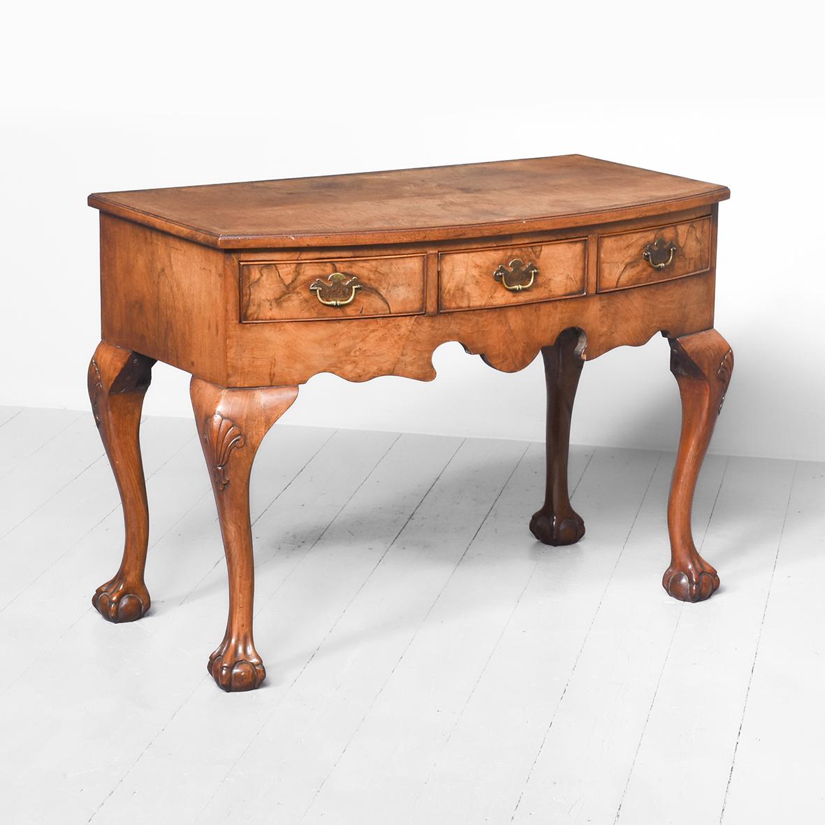 George II Style Side Table / Desk (1 of 9)
