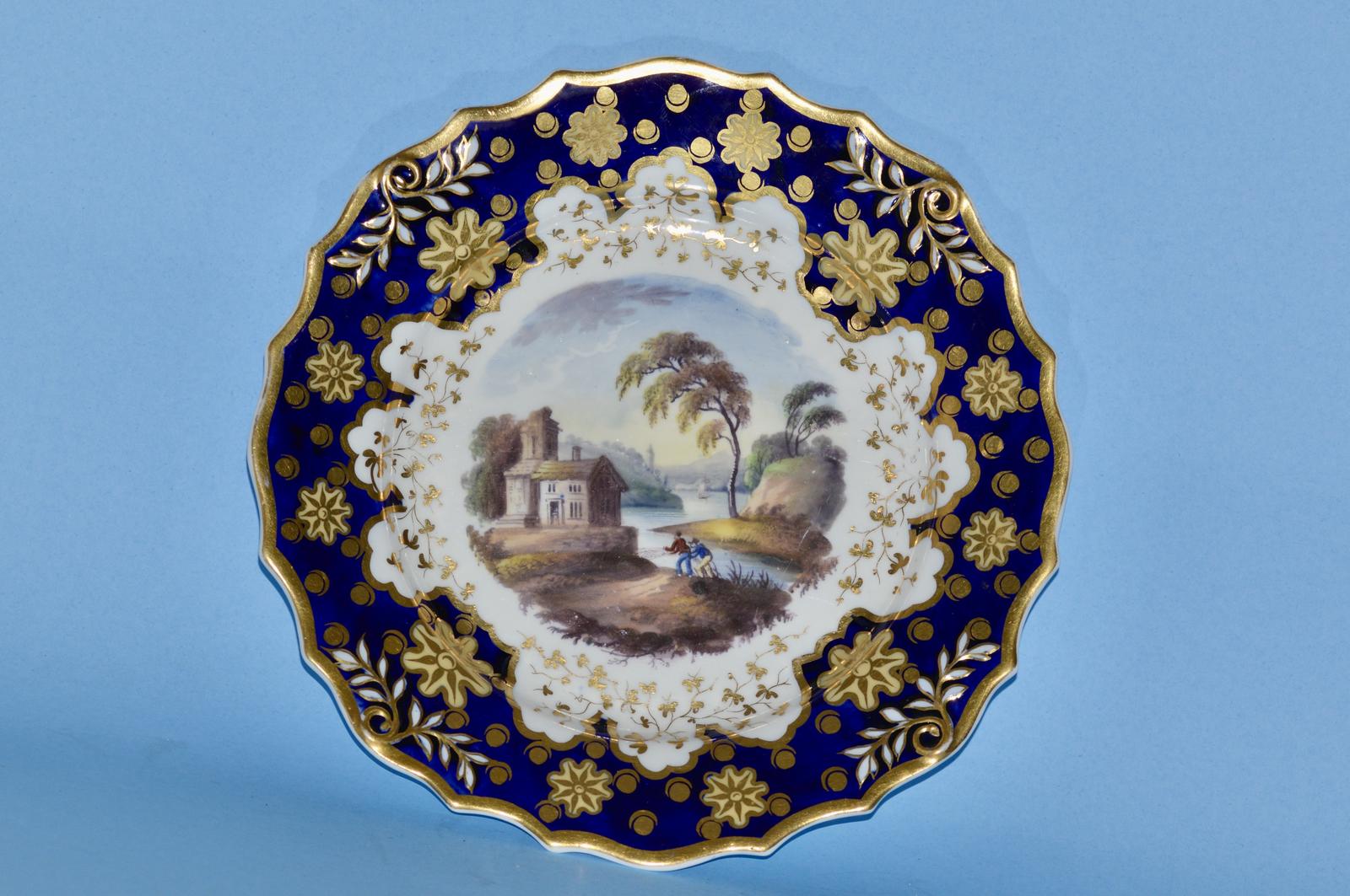 Early 19th Century Ridgway Porcelain Dessert Plate  C1825 (1 of 5)
