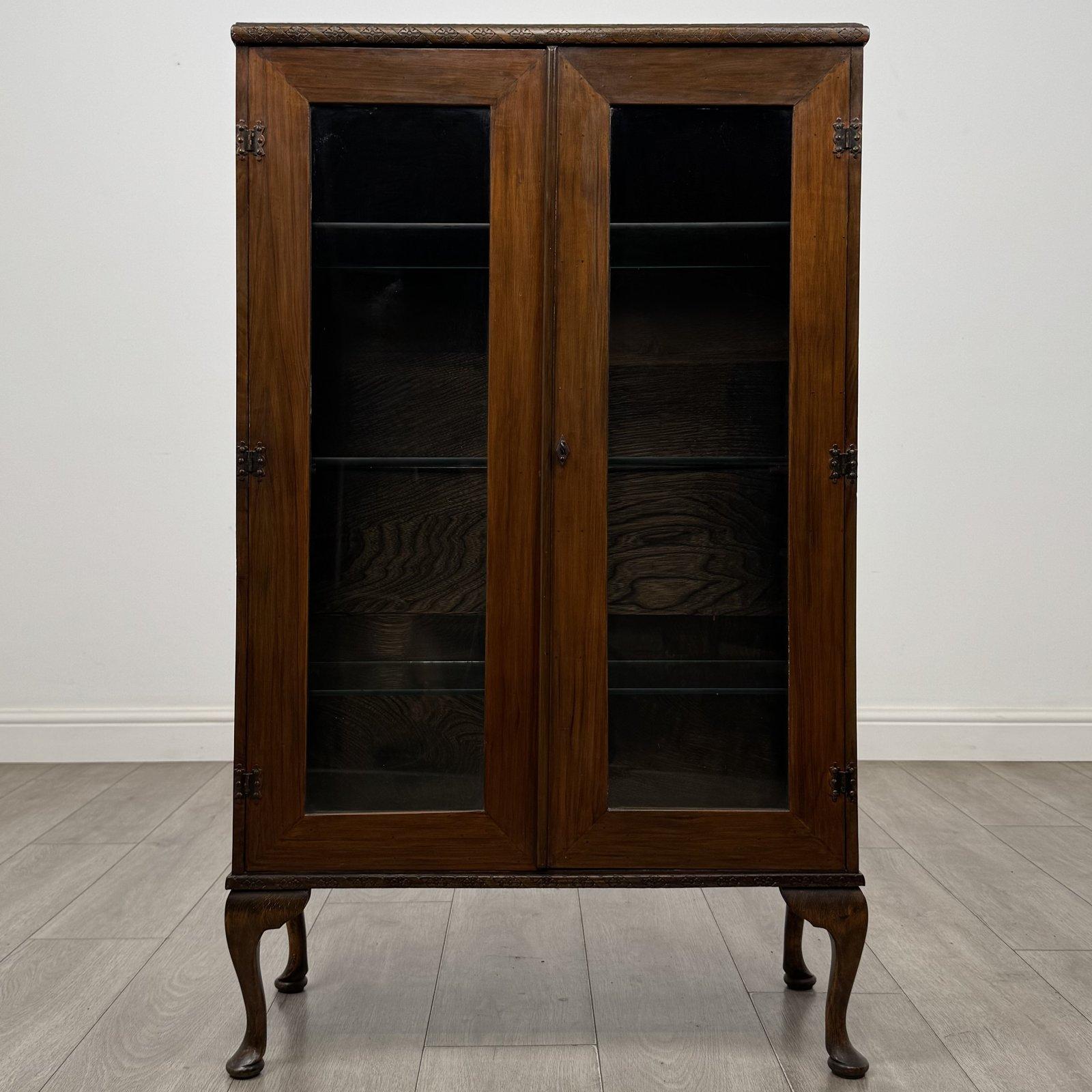 Antique Edwardian Mahogany Display Cabinet | Glass Shelves | AF-6493 (1 of 10) Antique Edwardian Mahogany Display Cabinet | Glass Shelves | AF-6493 (1 of 10)