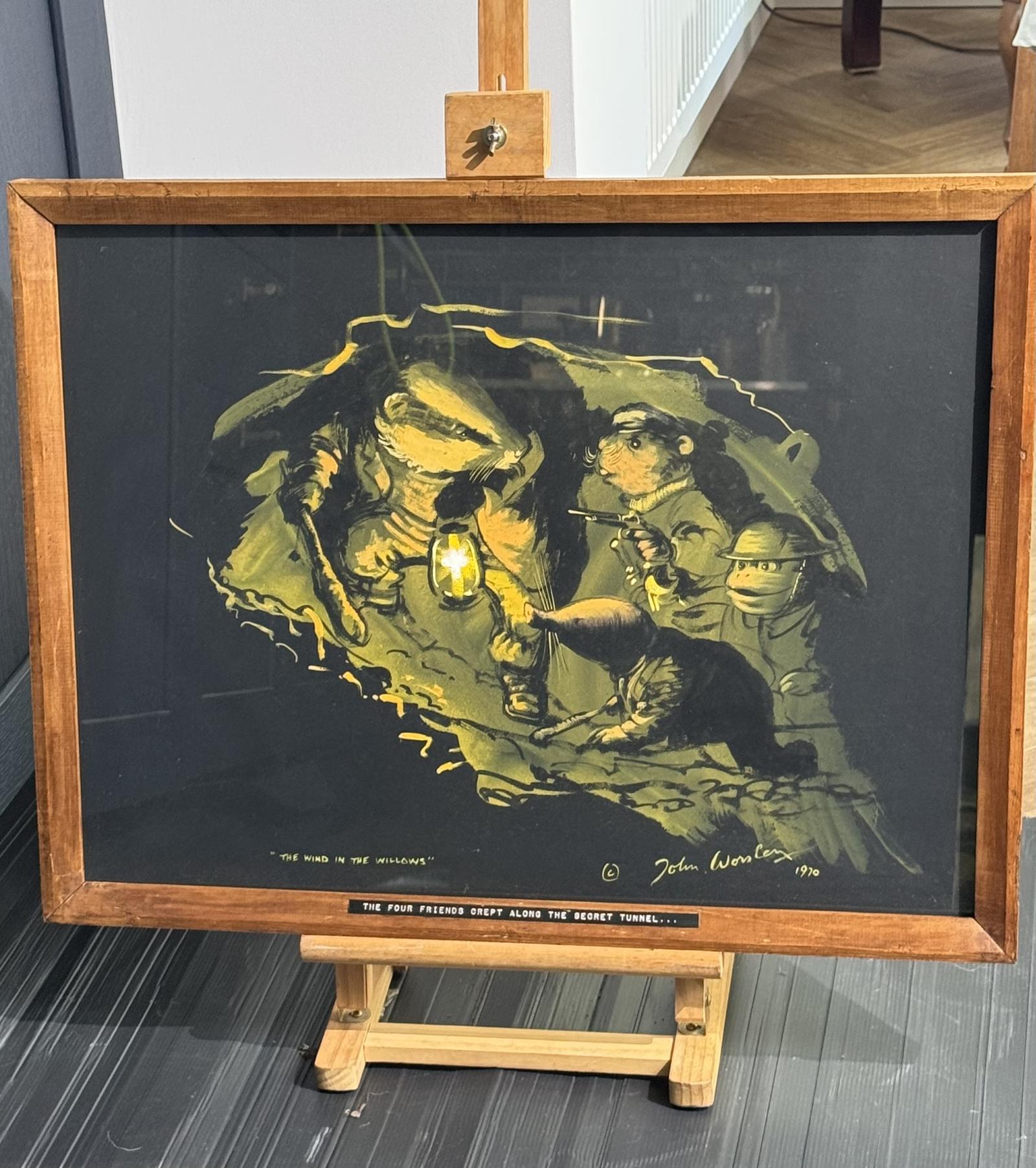 Mixed Media Illustration  by John Worsley 1919-2000 (1 of 10)