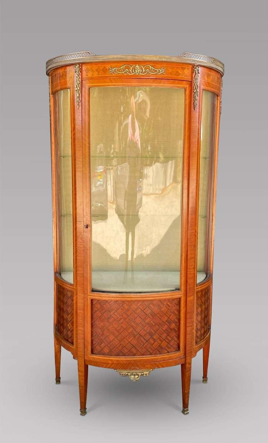 Kingwood & Gilt Metal Mounted Vitrine (1 of 6) Kingwood & Gilt Metal Mounted Vitrine (1 of 6)
