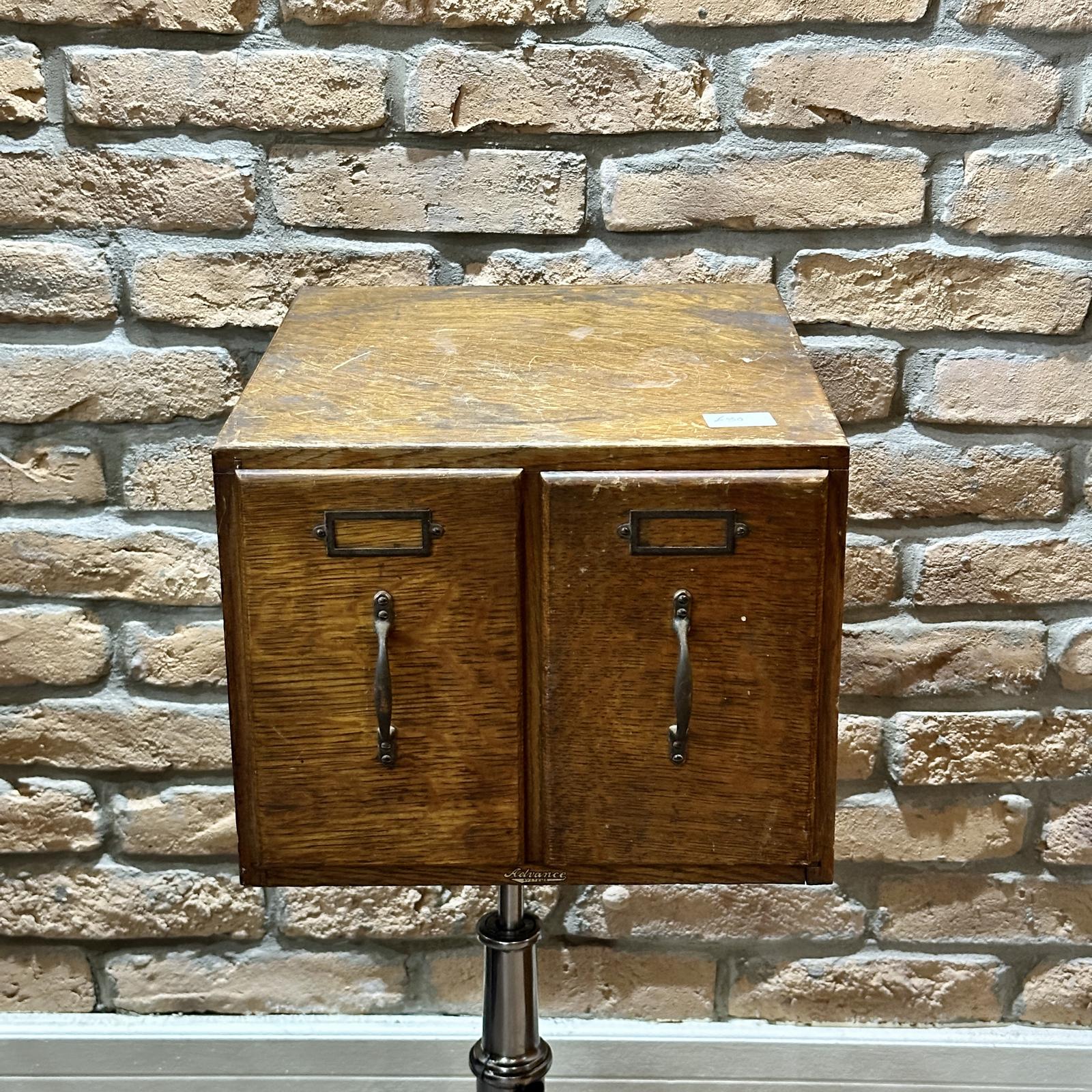 Early 20th Century 2 Drawer File Cabinet (1 of 7)