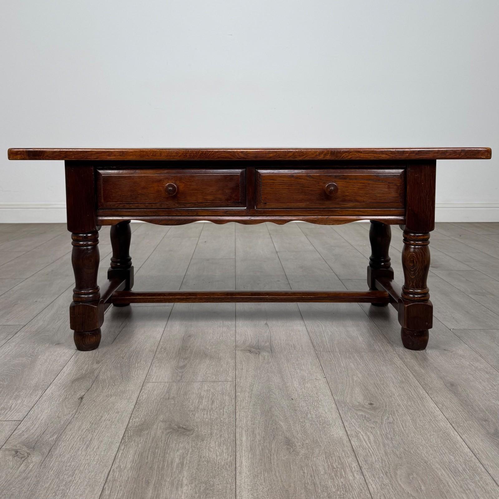 Antique 20th Century Good Quality Coffee Table in Oak (1 of 11) Antique 20th Century Good Quality Coffee Table in Oak (1 of 11)