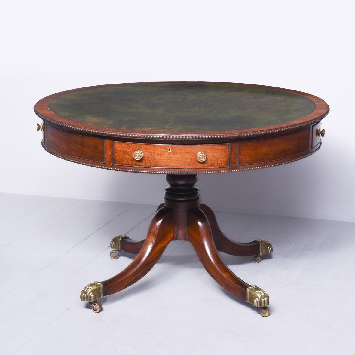 Regency Circular Mahogany Library or Rent Table (1 of 10) Regency Circular Mahogany Library or Rent Table (1 of 10)