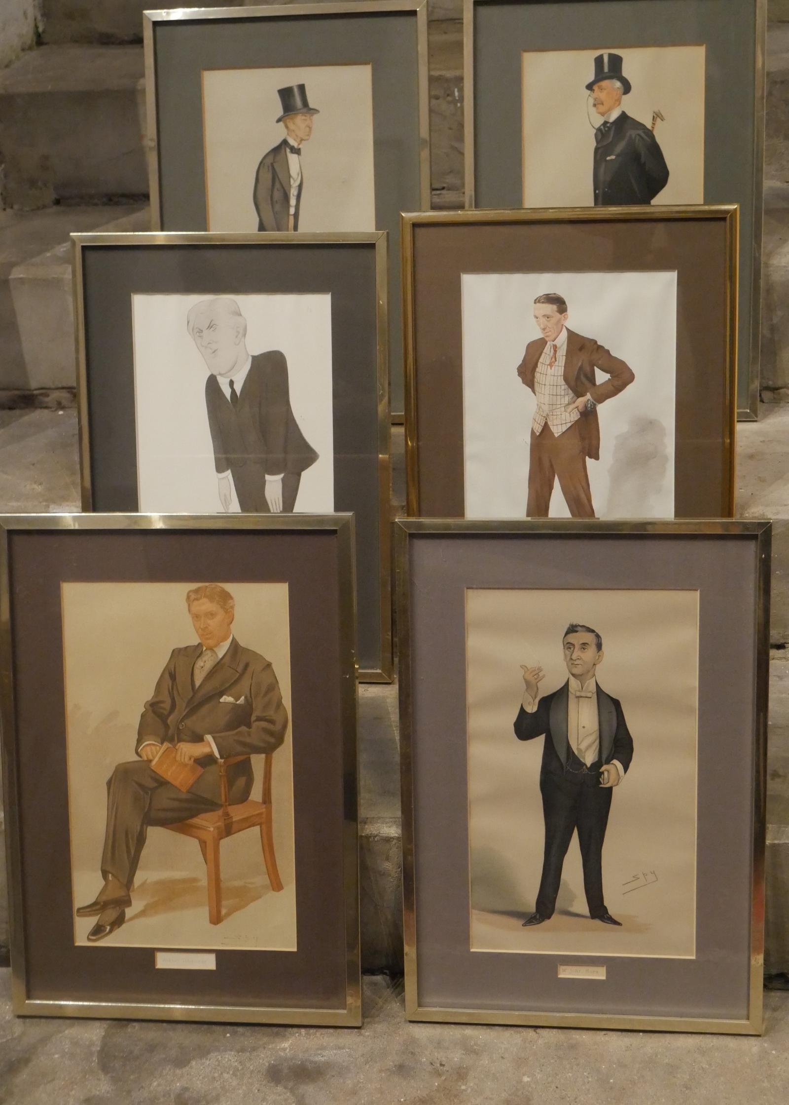 6 Vanity Fair Spy Prints (1 of 7) 6 Vanity Fair Spy Prints (1 of 7)