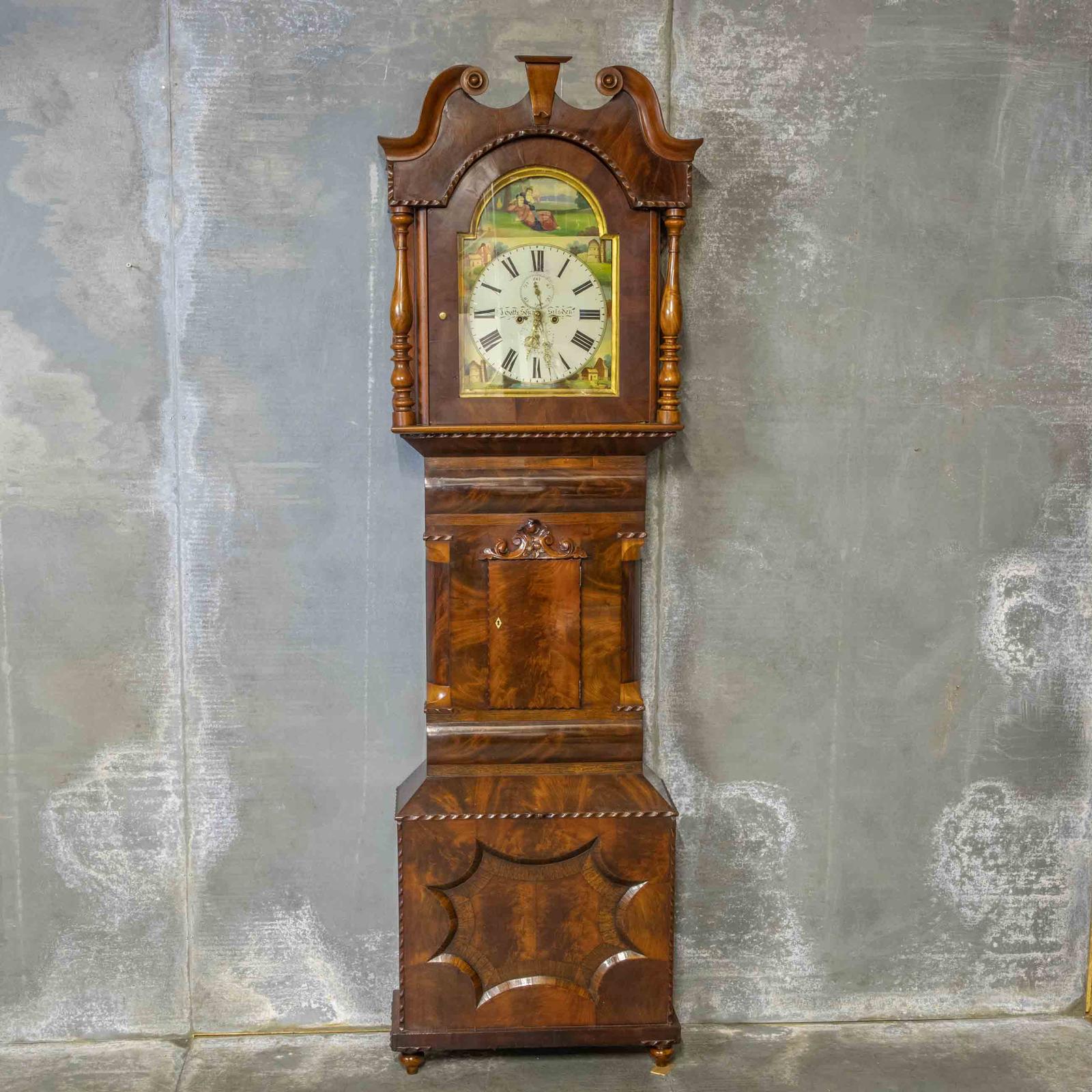 Mahogany Long Case Clock (1 of 11)