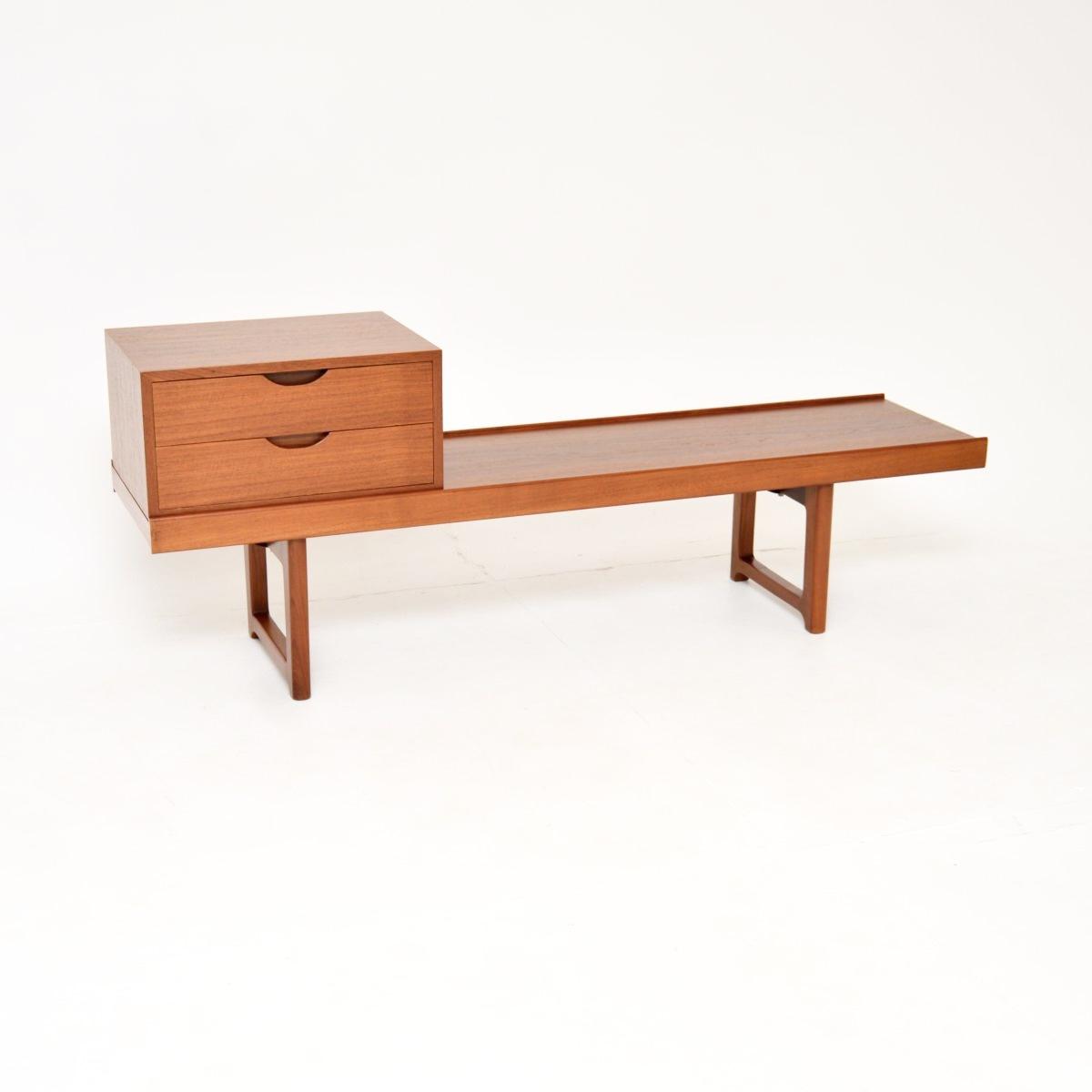 Vintage Scandinavian Teak Bench by Torbjorn Afdal (1 of 13) Vintage Scandinavian Teak Bench by Torbjorn Afdal (1 of 13)