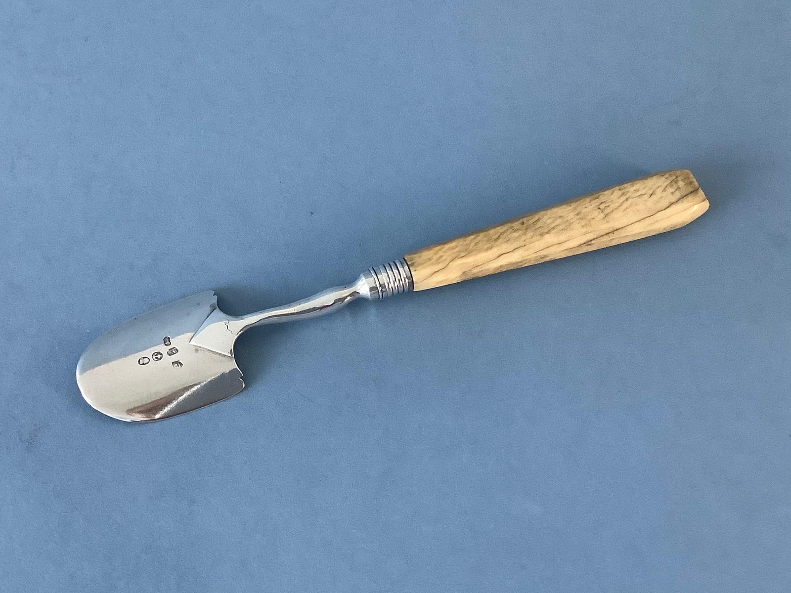 Antique Georgian Silver Stilton Scoop (1 of 5)
