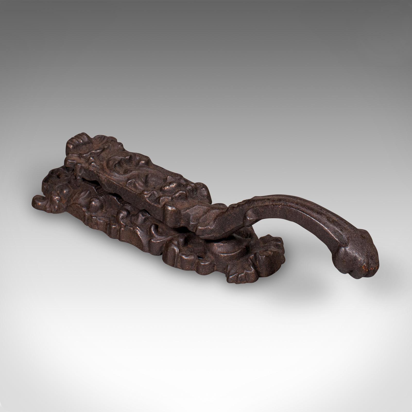 Antique Pharmaceutical Cork Compressor, Apothecary Aid, Door Knocker, Victorian (1 of 8)