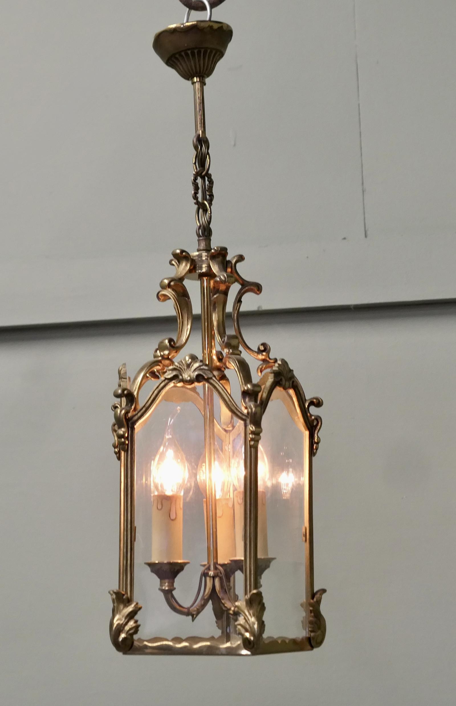 French Rococo Style Gothic Look Lantern Hall Light (1 of 6) French Rococo Style Gothic Look Lantern Hall Light (1 of 6)