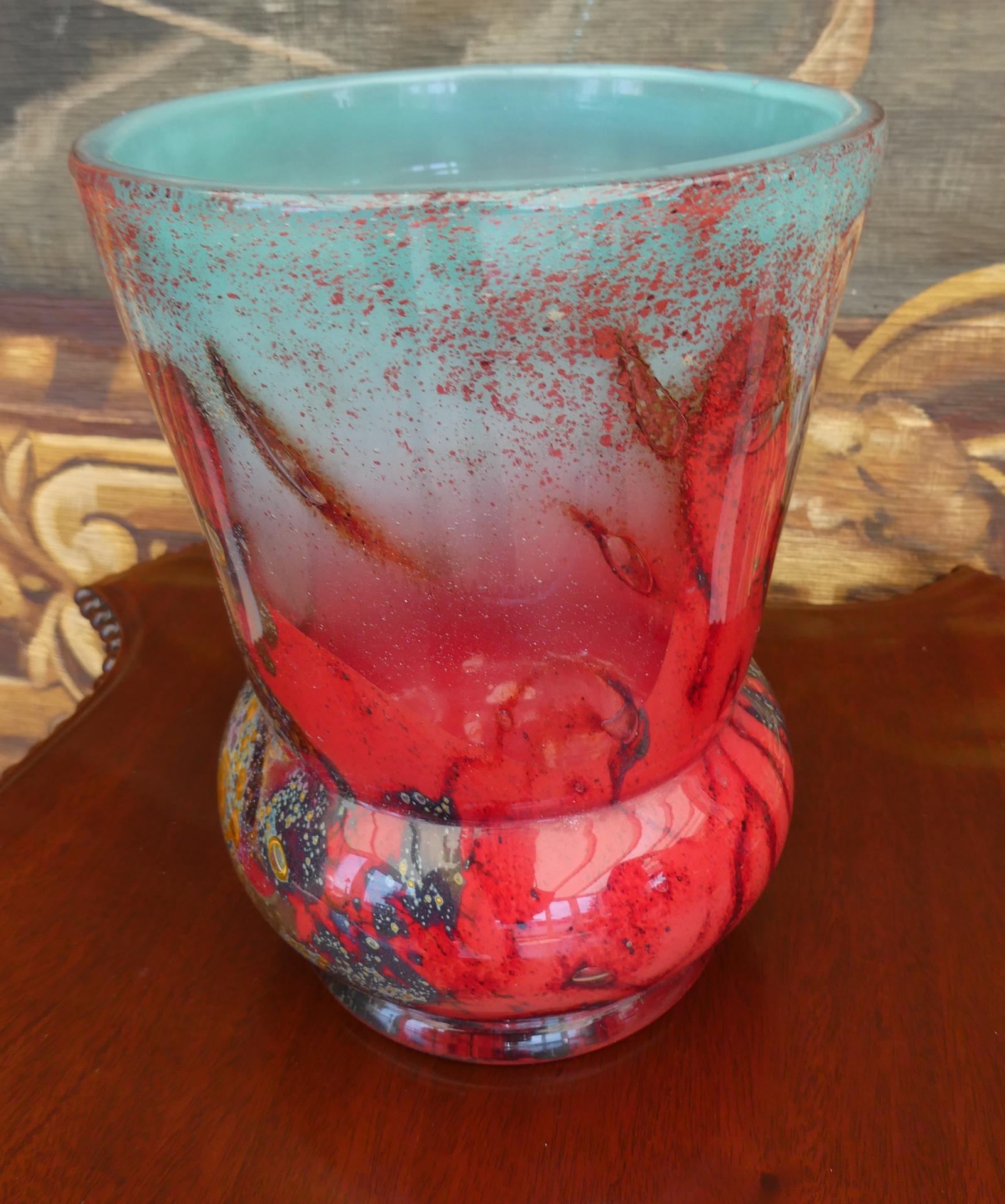 Monart Glass Vase Rare Scottish 1930s (1 of 16) Monart Glass Vase Rare Scottish 1930s (1 of 16)