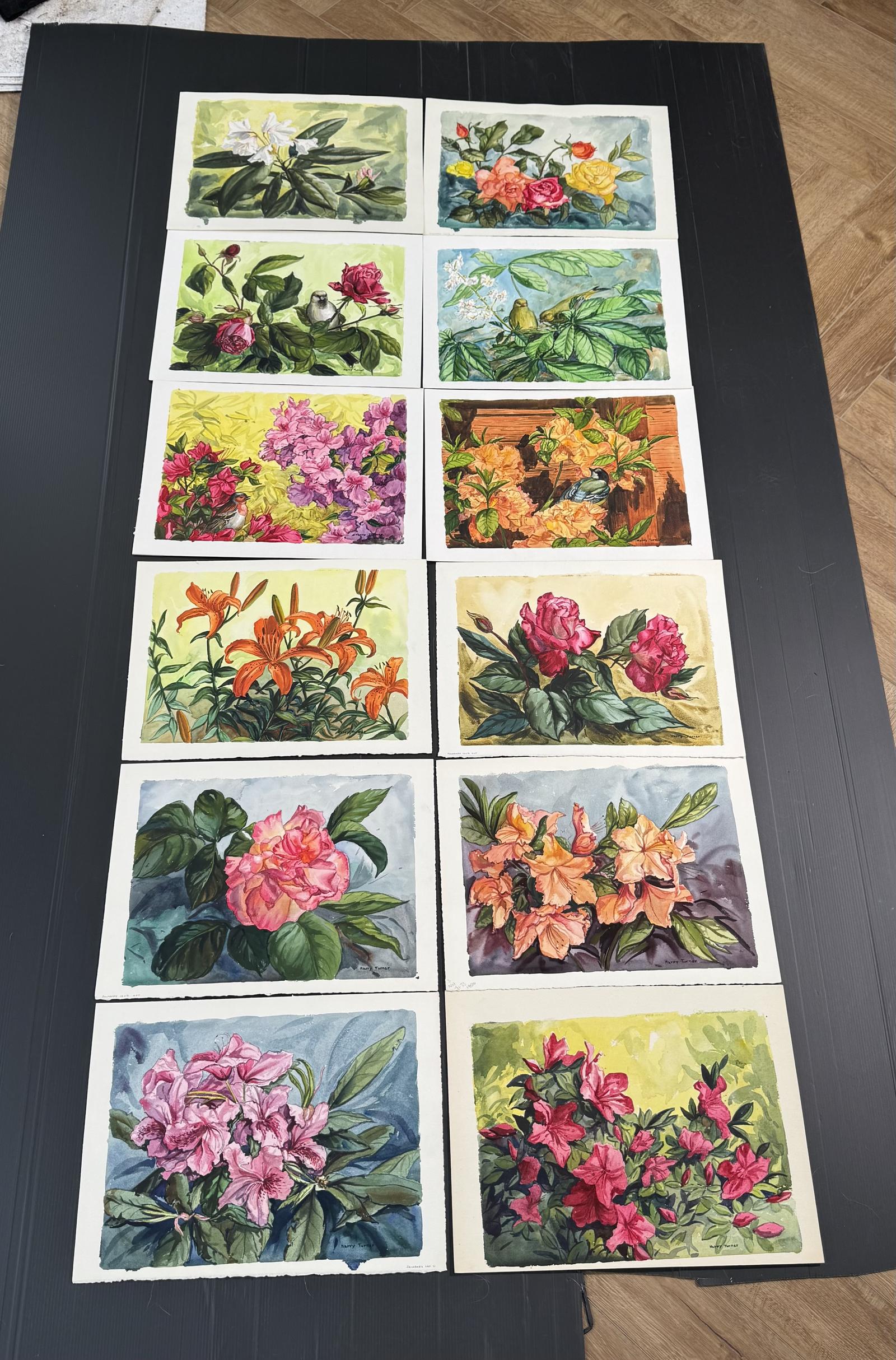 12 Watercolours by Harry Turner (1908-2009) (1 of 20) 12 Watercolours by Harry Turner (1908-2009) (1 of 20)