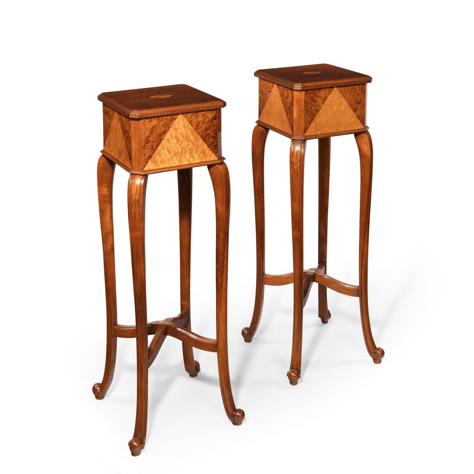 Pair of Anglo-Indian Teak Stands (1 of 8)