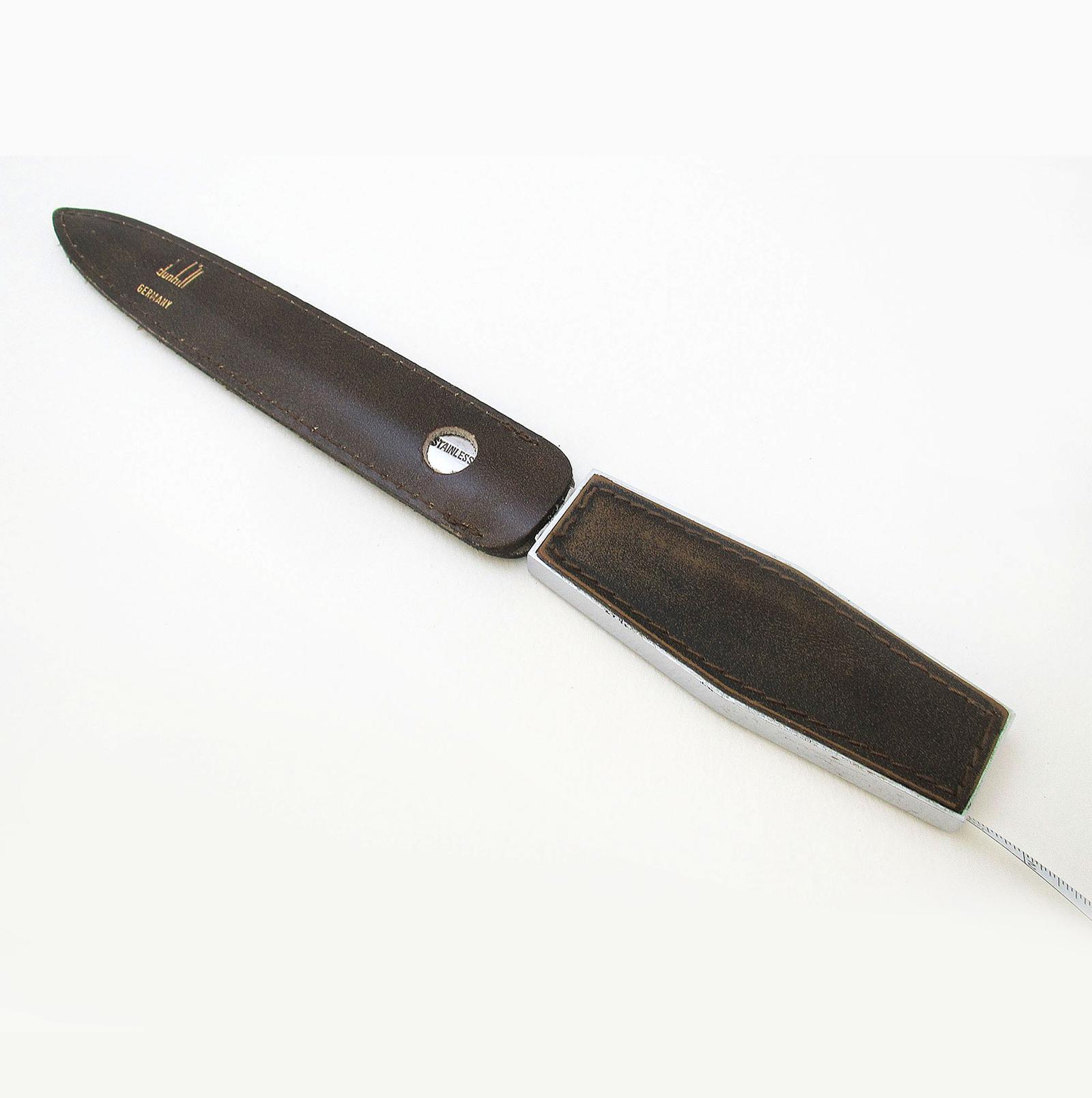 Vintage Dunhill Leather Letter Opener Paper Knife with Concealed Tape Measure Jasper Germany (1 of 7) Vintage Dunhill Leather Letter Opener Paper Knife with Concealed Tape Measure Jasper Germany (1 of 7)
