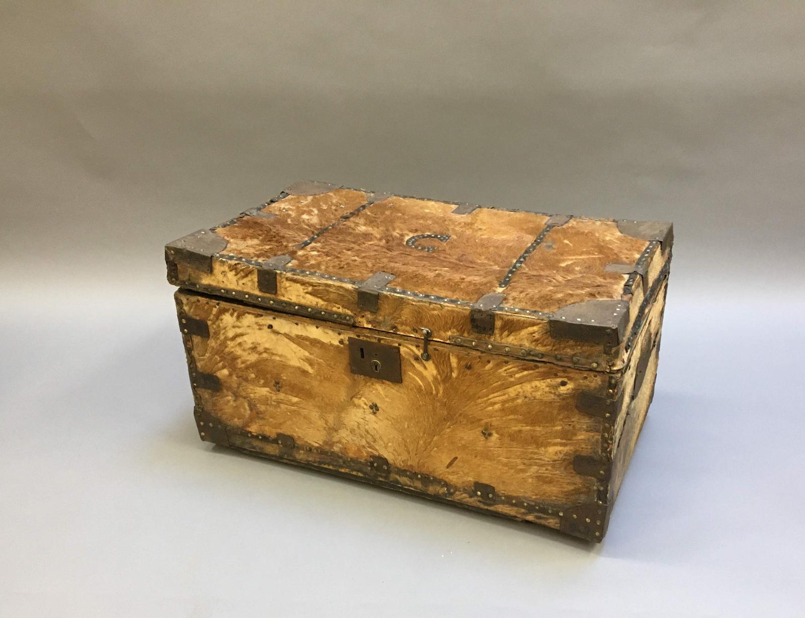 Rare Irish Travel Trunk, Labelled (1 of 16)