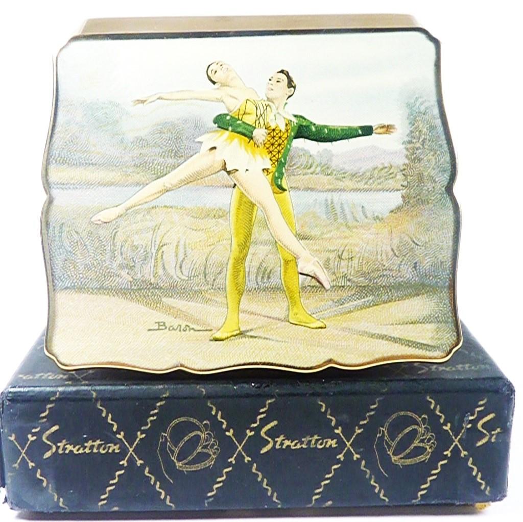 Ballet Scene Musical Powder Box 1950s (1 of 8)