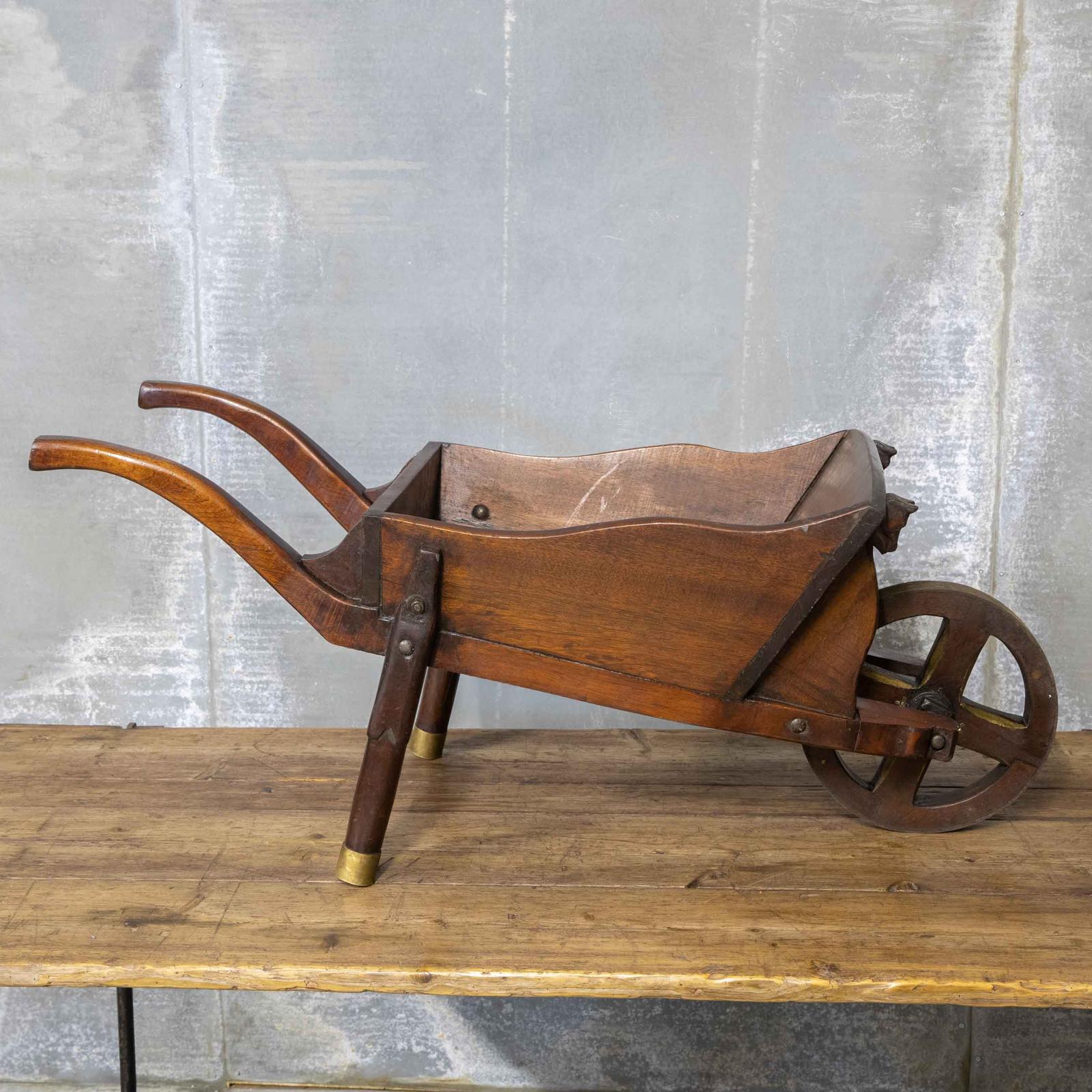 Mahogany Childs Wheelbarrow (1 of 13) Mahogany Childs Wheelbarrow (1 of 13)