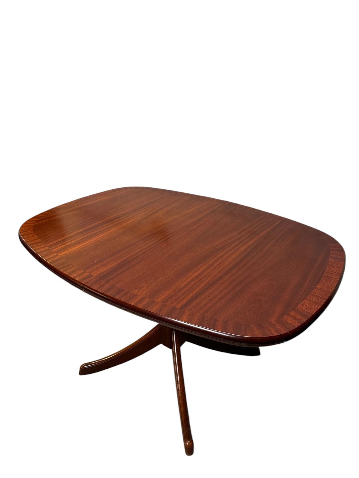 Vintage G-plan Dark Wood Rectangular Extending Table c.1970 / Seats 4-6 (1 of 9)