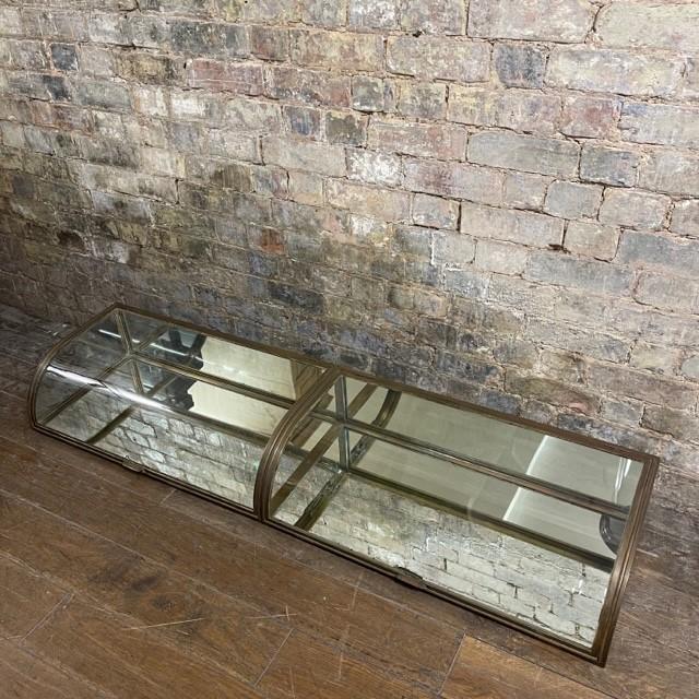 Double French Bow Display Cabinet (1 of 6) Double French Bow Display Cabinet (1 of 6)