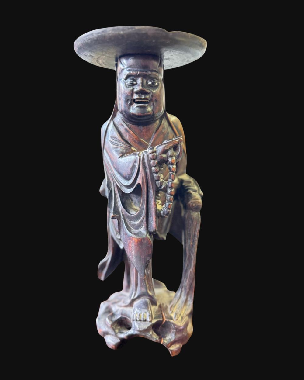 Chinese Buddhist Priest Figure (1 of 3) Chinese Buddhist Priest Figure (1 of 3)