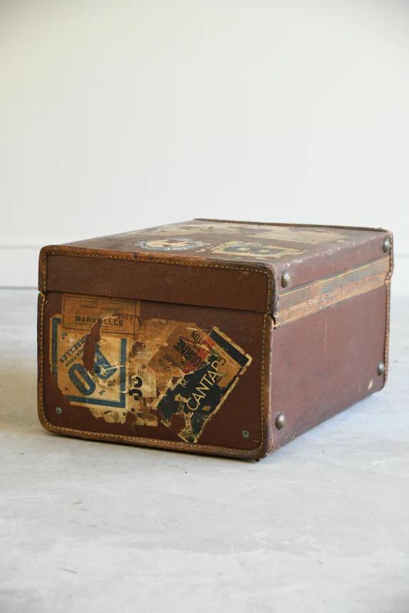 Vintage Small Suitcase Trunk (1 of 9)