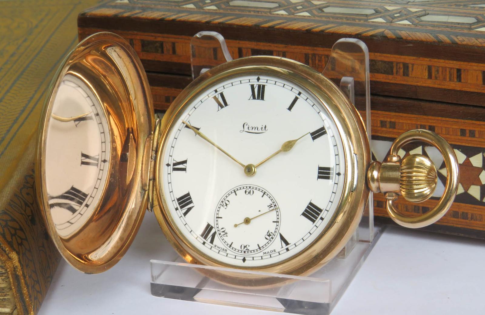 Pocket Watch : 1930s Limit Full Hunter Pocket Watch (1 of 5) Pocket Watch : 1930s Limit Full Hunter Pocket Watch (1 of 5)