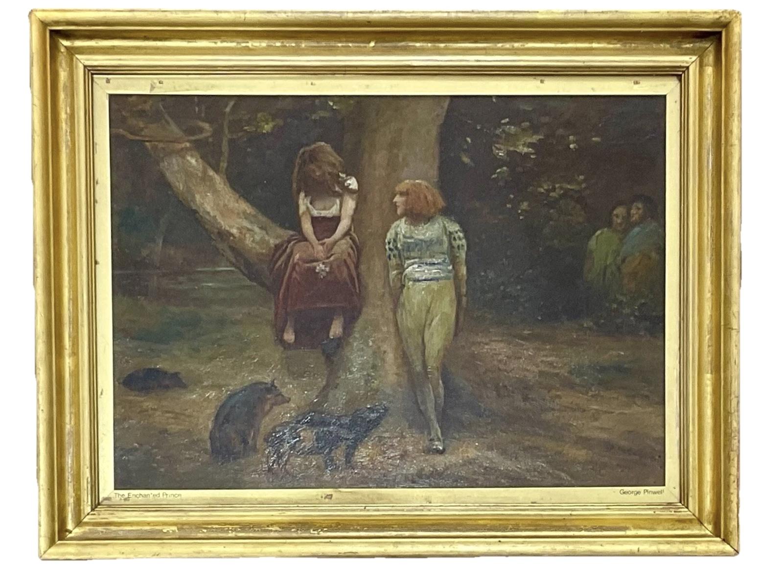 Antique Oil On Board Painting “the Enchanted Prince” By George J Pinwell RWS 1842-1875 (1 of 9) Antique Oil On Board Painting “the Enchanted Prince” By George J Pinwell RWS 1842-1875 (1 of 9)