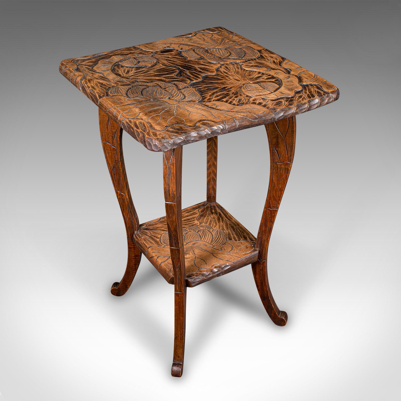 Antique Side Table, Japanese, Lamp, Jardinière Stand c.1910 (1 of 11) Antique Side Table, Japanese, Lamp, Jardinière Stand c.1910 (1 of 11)