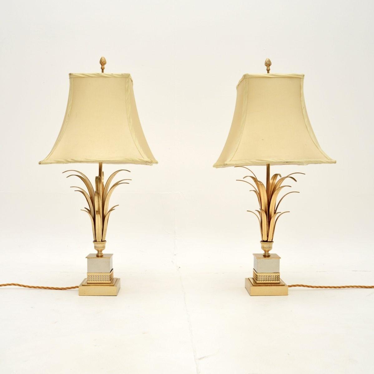 Pair of Vintage Table Lamps by Boulanger (1 of 10)