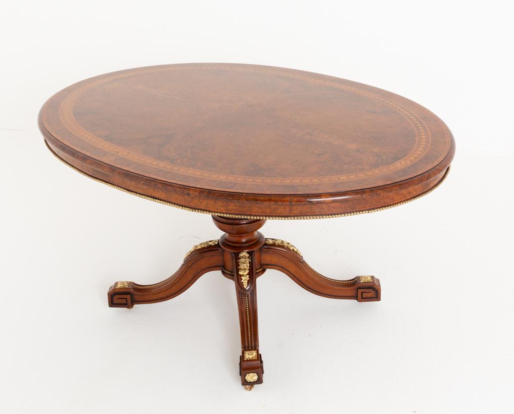 Exhibition Quality Burr Walnut Centre Table (1 of 15)