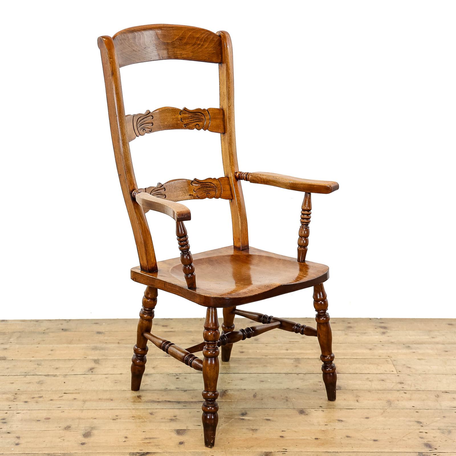 Early 20th Century Country Armchair (1 of 9)