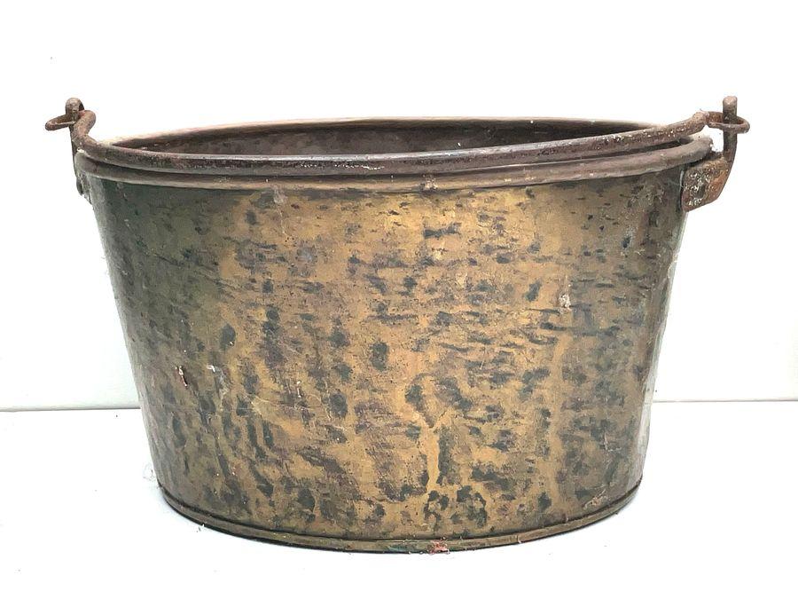GEORGIAN COPPER AND IRON PAN (1 of 6) GEORGIAN COPPER AND IRON PAN (1 of 6)