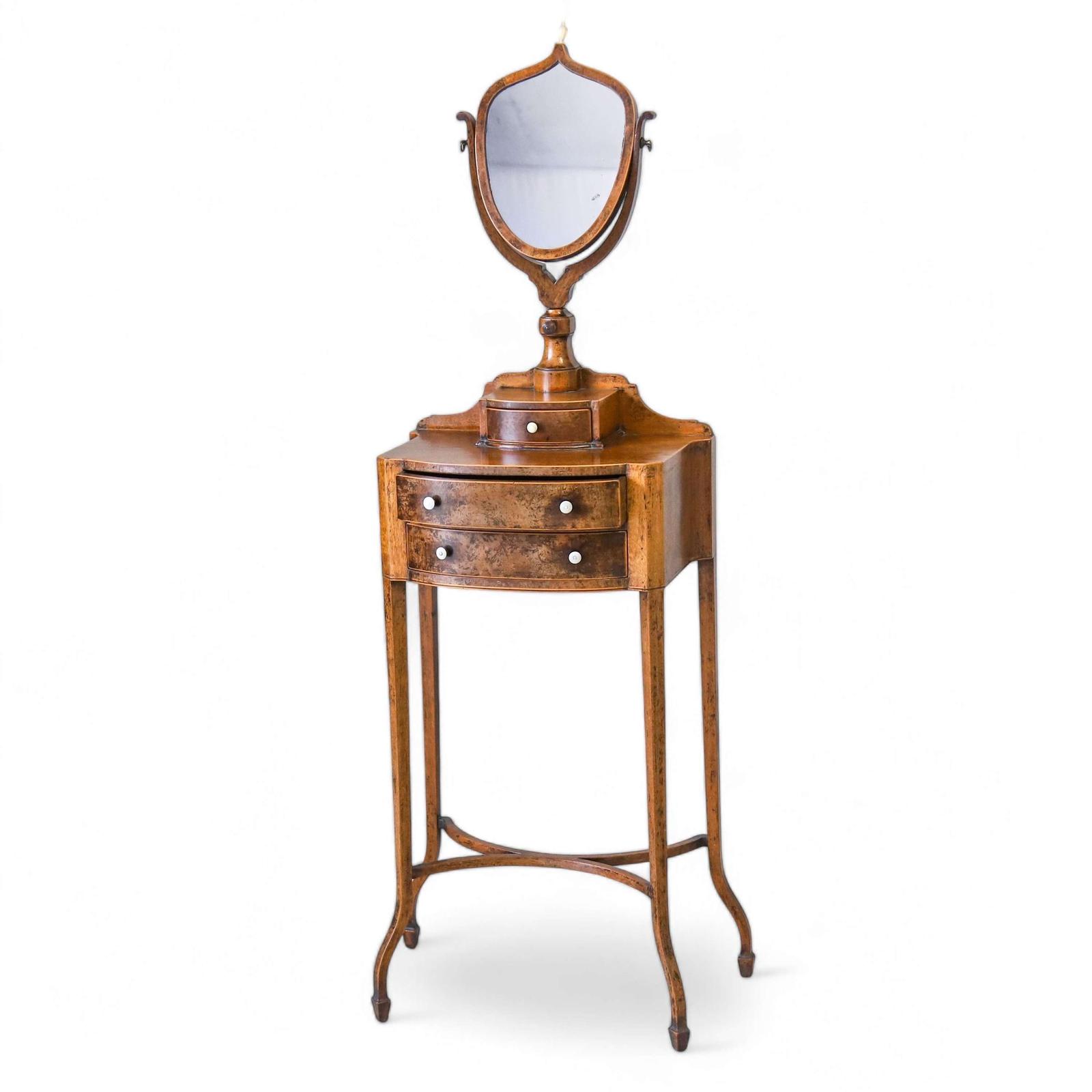 18th Century Georgian Mahogany Sheraton Vanity/Shaving Stand (1 of 14)
