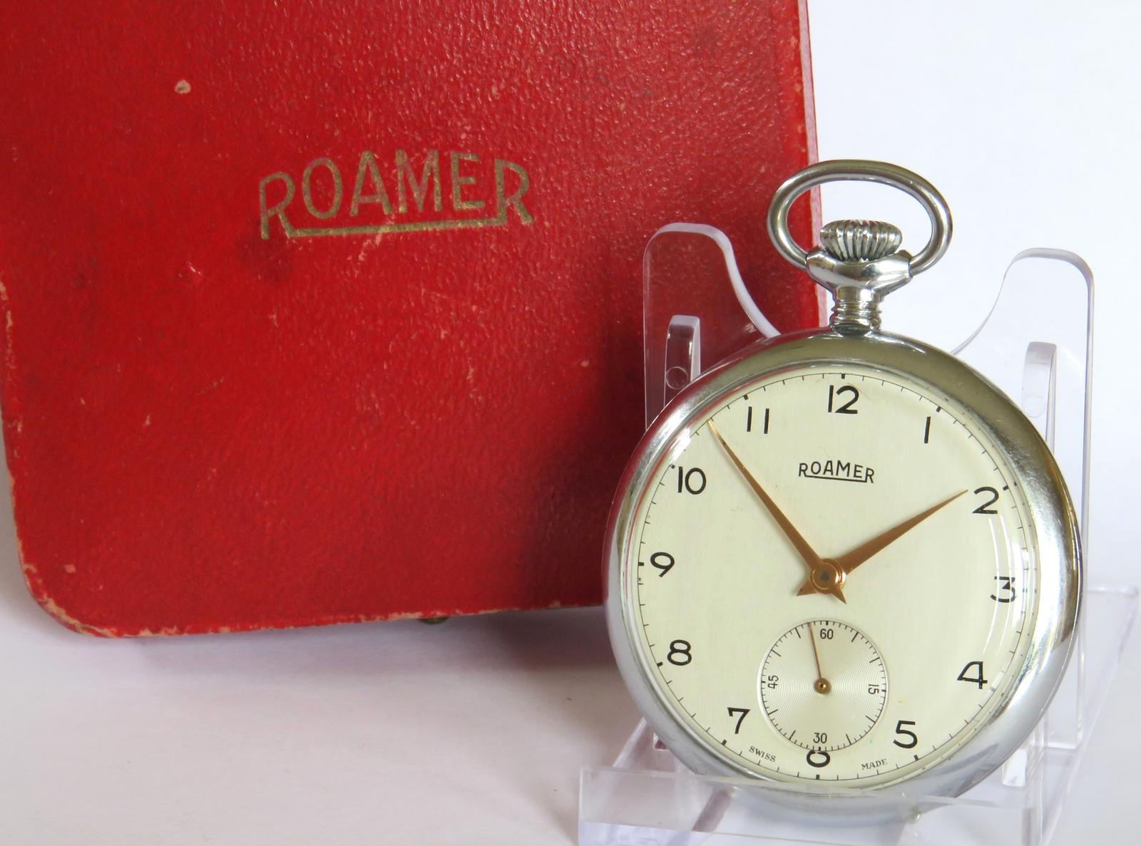 Pocket Watch: 1950s Roamer Pocket Watch (1 of 5)