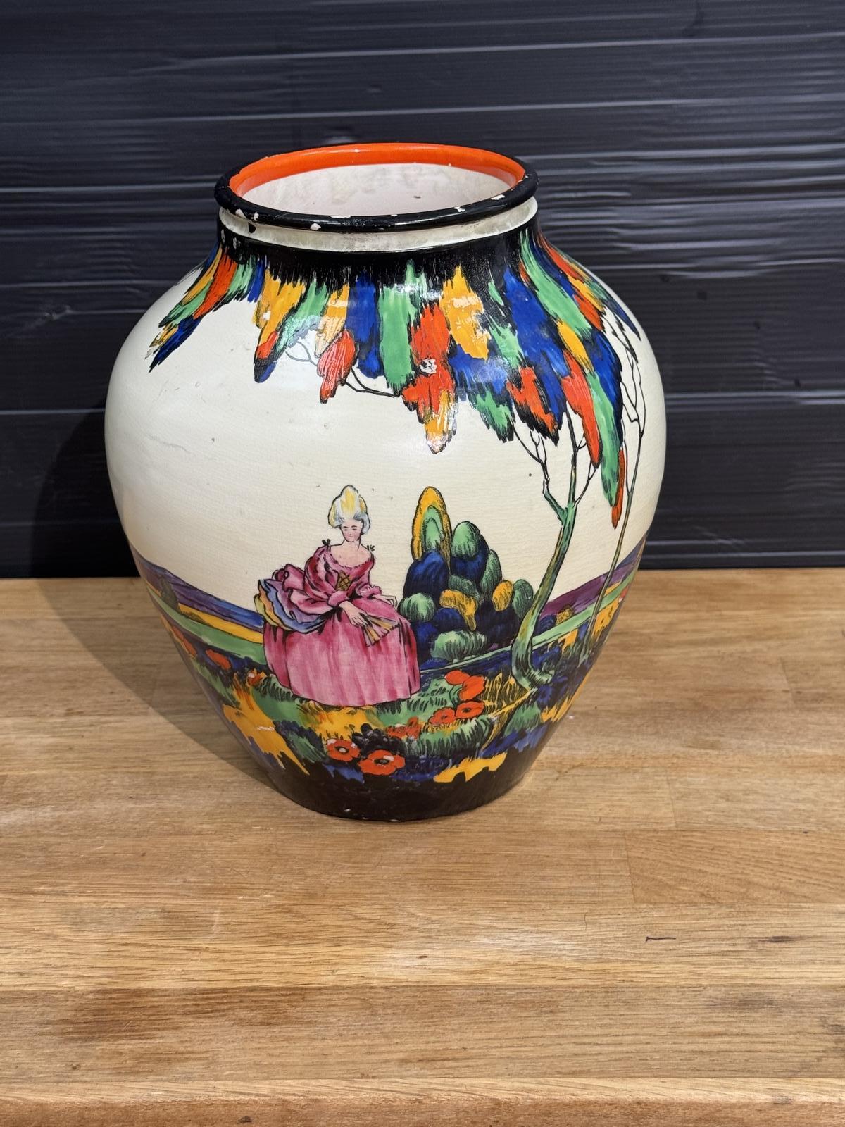 Clarice Cliff Style Pot (1 of 5)