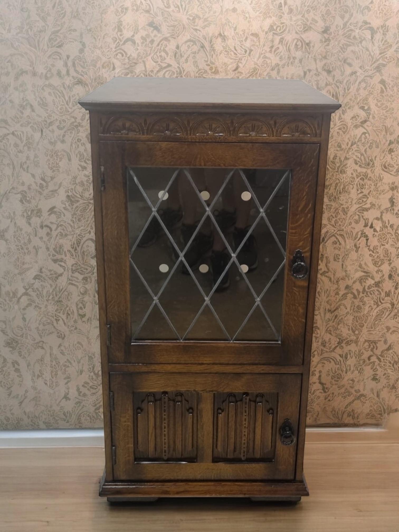 Vintage Old Charm Style Hi Fi Cabinet / Bookcase / Lifting Top c.1960 (1 of 9)