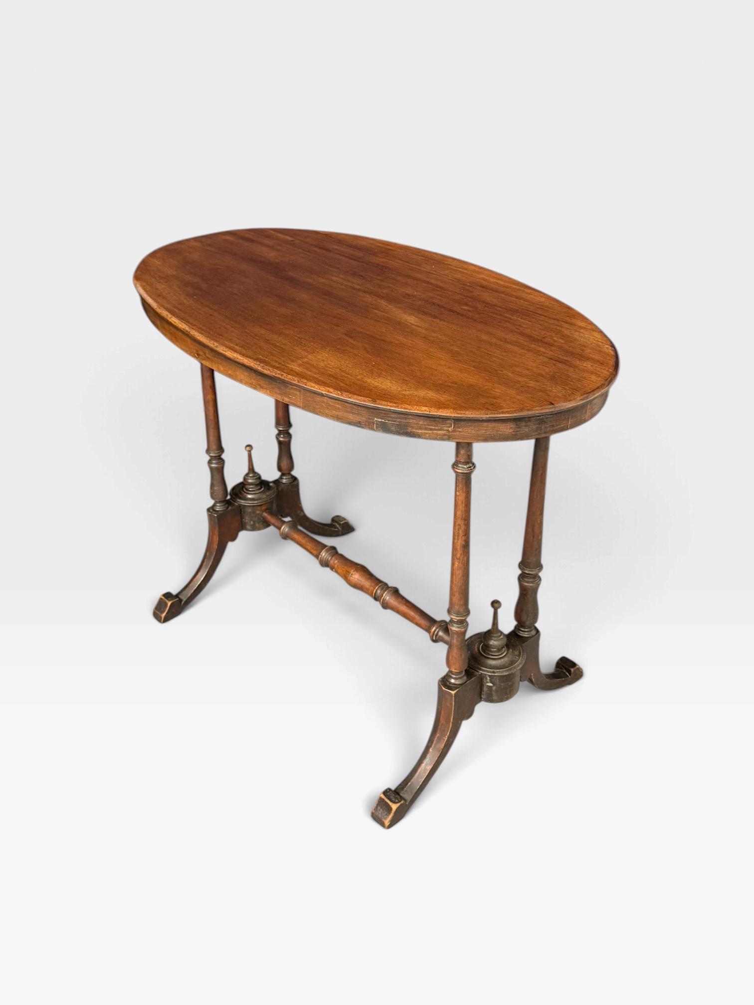 Victorian Oval Centre Table Dating to the Mid to Late 19th Century (circa 1860–1870) (1 of 10) Victorian Oval Centre Table Dating to the Mid to Late 19th Century (circa 1860–1870) (1 of 10)