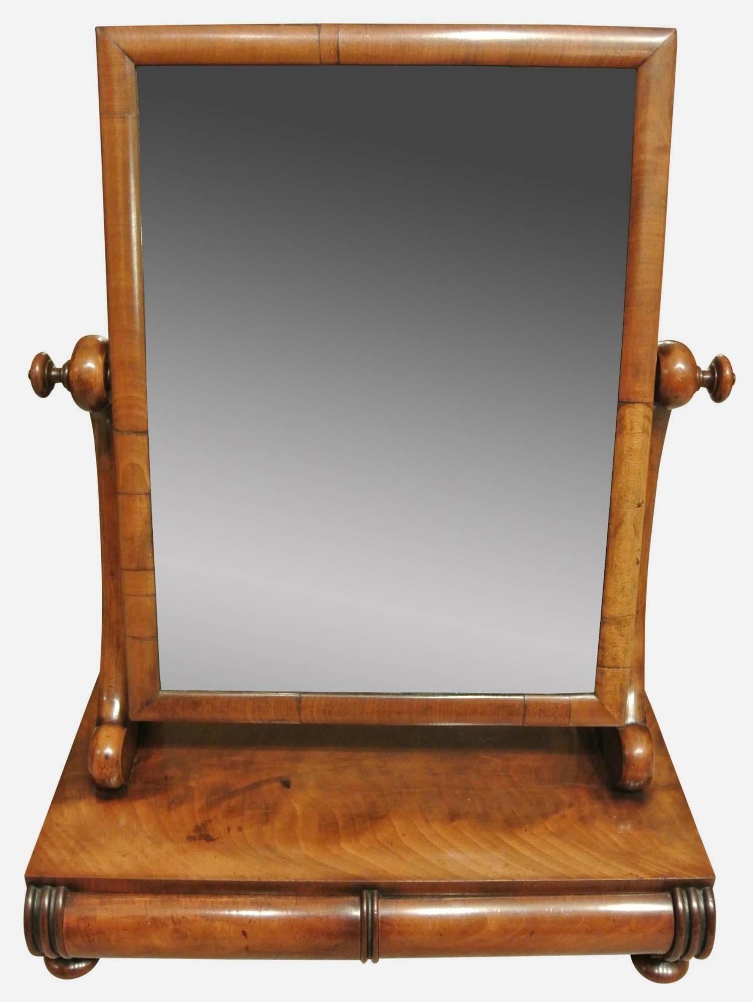 Mahogany Swing Mirror (1 of 1) Mahogany Swing Mirror (1 of 1)