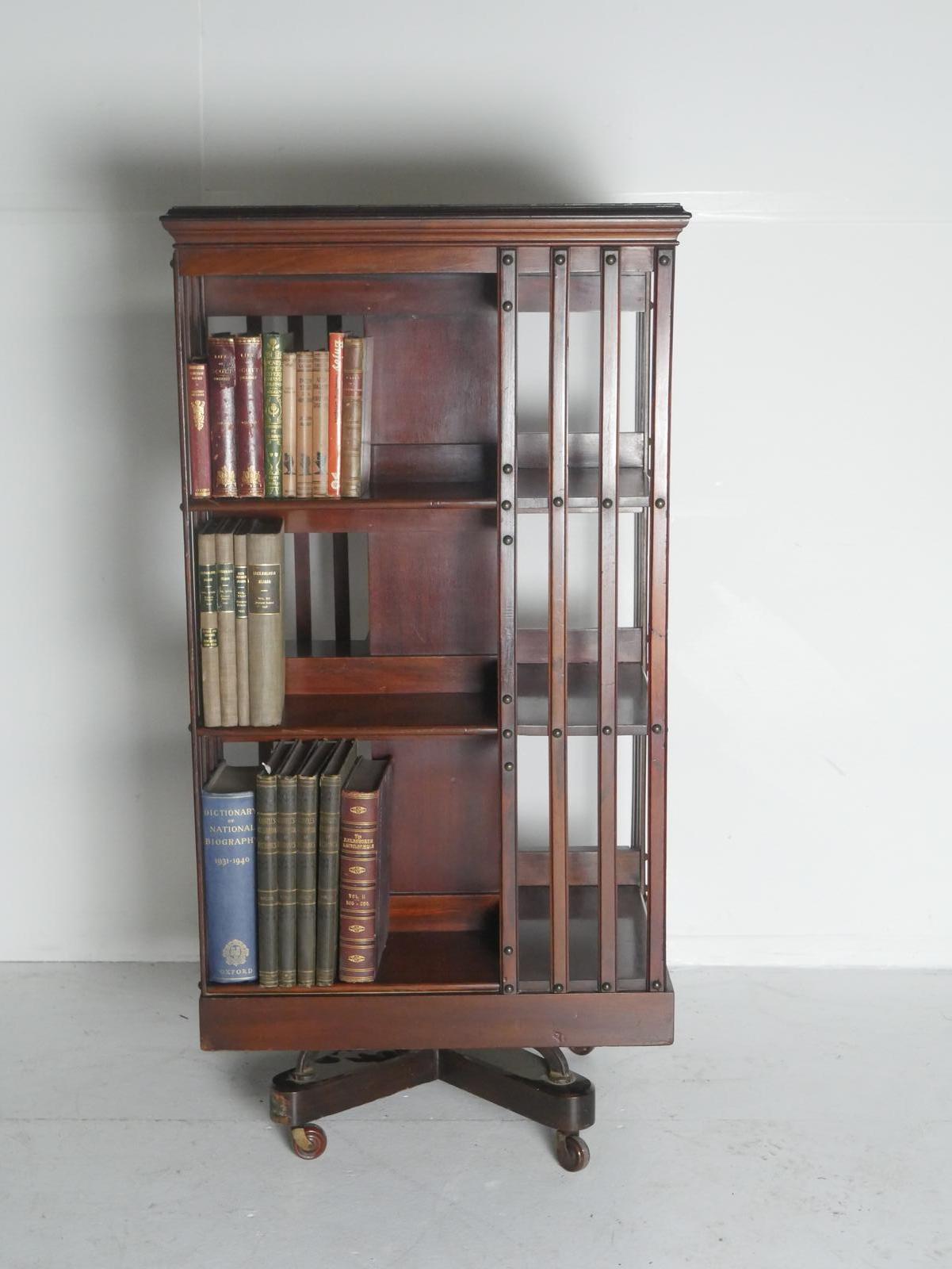 Large Revolving Bookcaase (1 of 8)