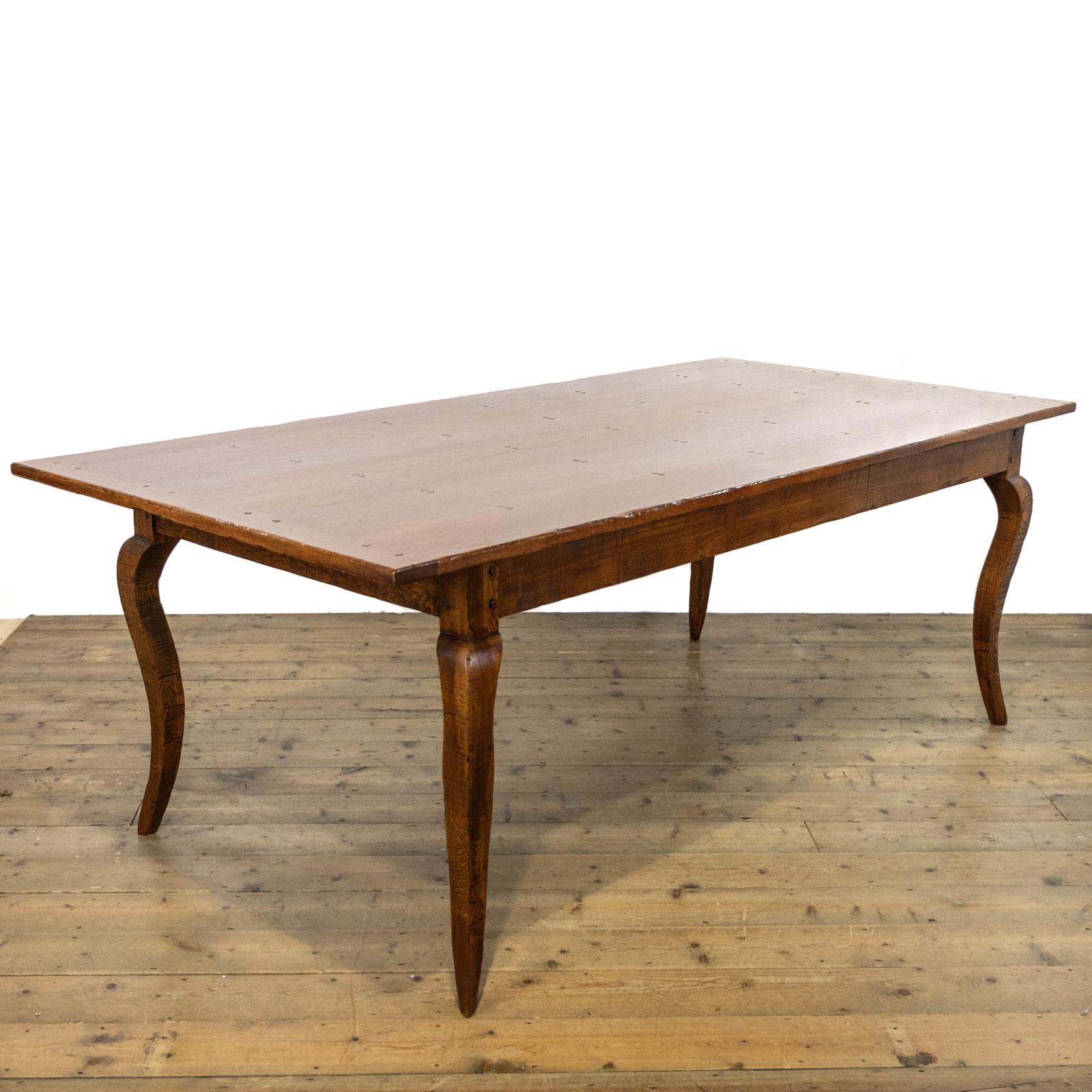 Large Early 20th Century Antique Oak Dining Table (1 of 10) Large Early 20th Century Antique Oak Dining Table (1 of 10)