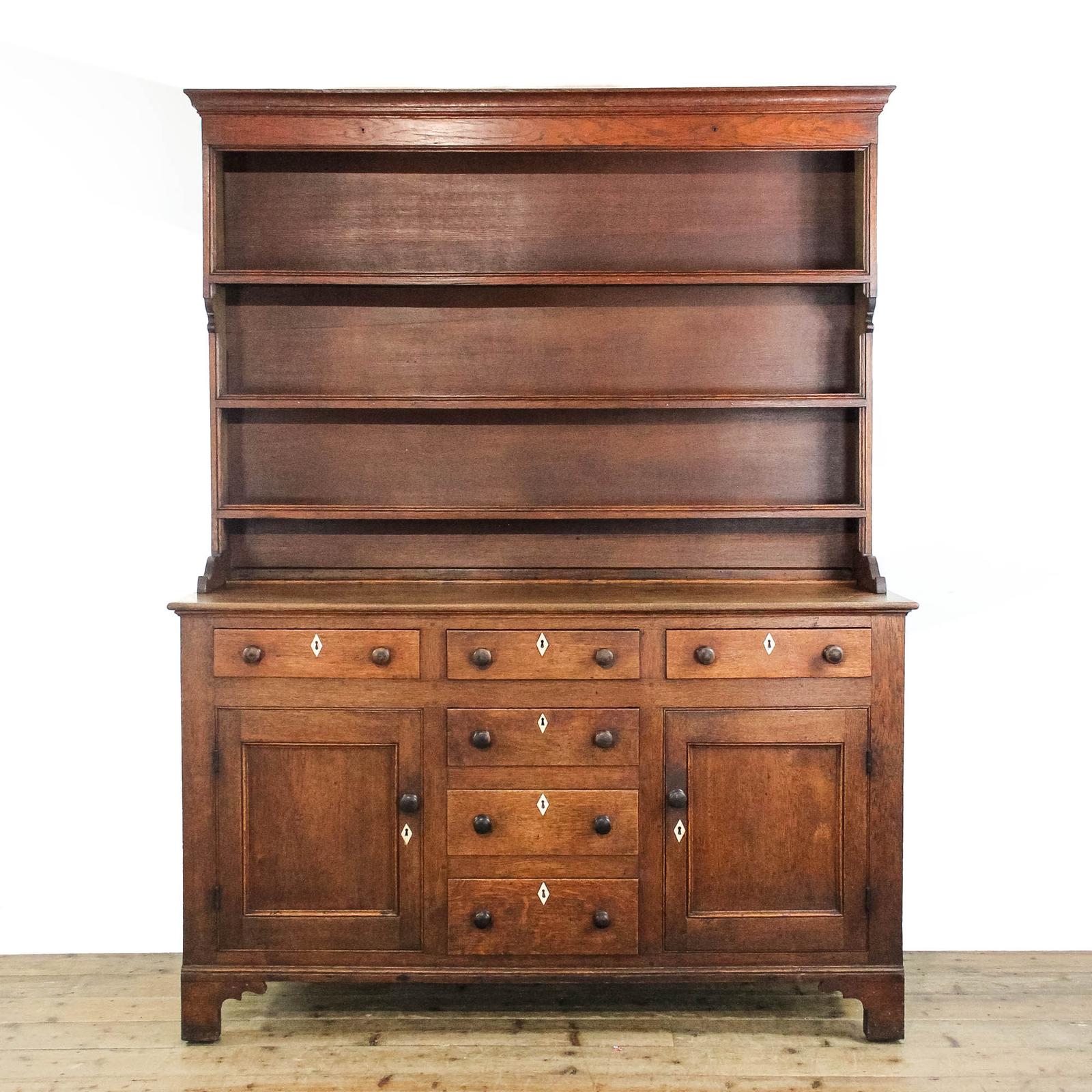 Antique 19th Century Welsh Oak Dresser (1 of 12)