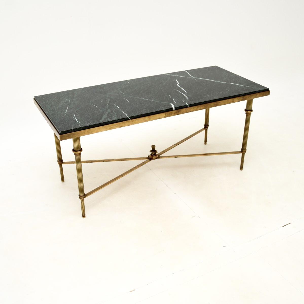 Vintage Brass & Marble Coffee Table (1 of 6) Vintage Brass & Marble Coffee Table (1 of 6)