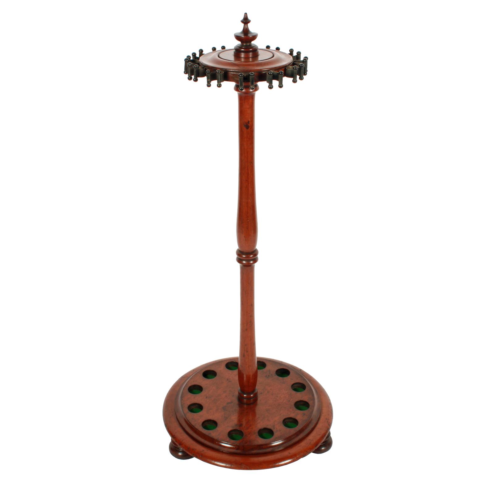 Early Victorian Mahogany Billiard / Snooker Cue Stand (1 of 8)