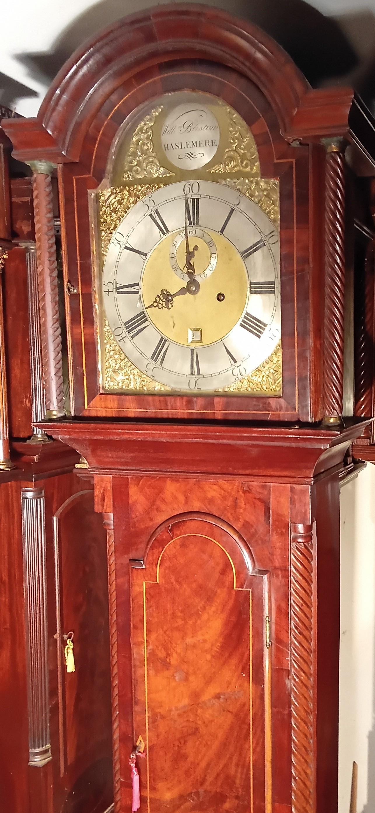 Antique Mahogany London Longcase Clock (1 of 5)