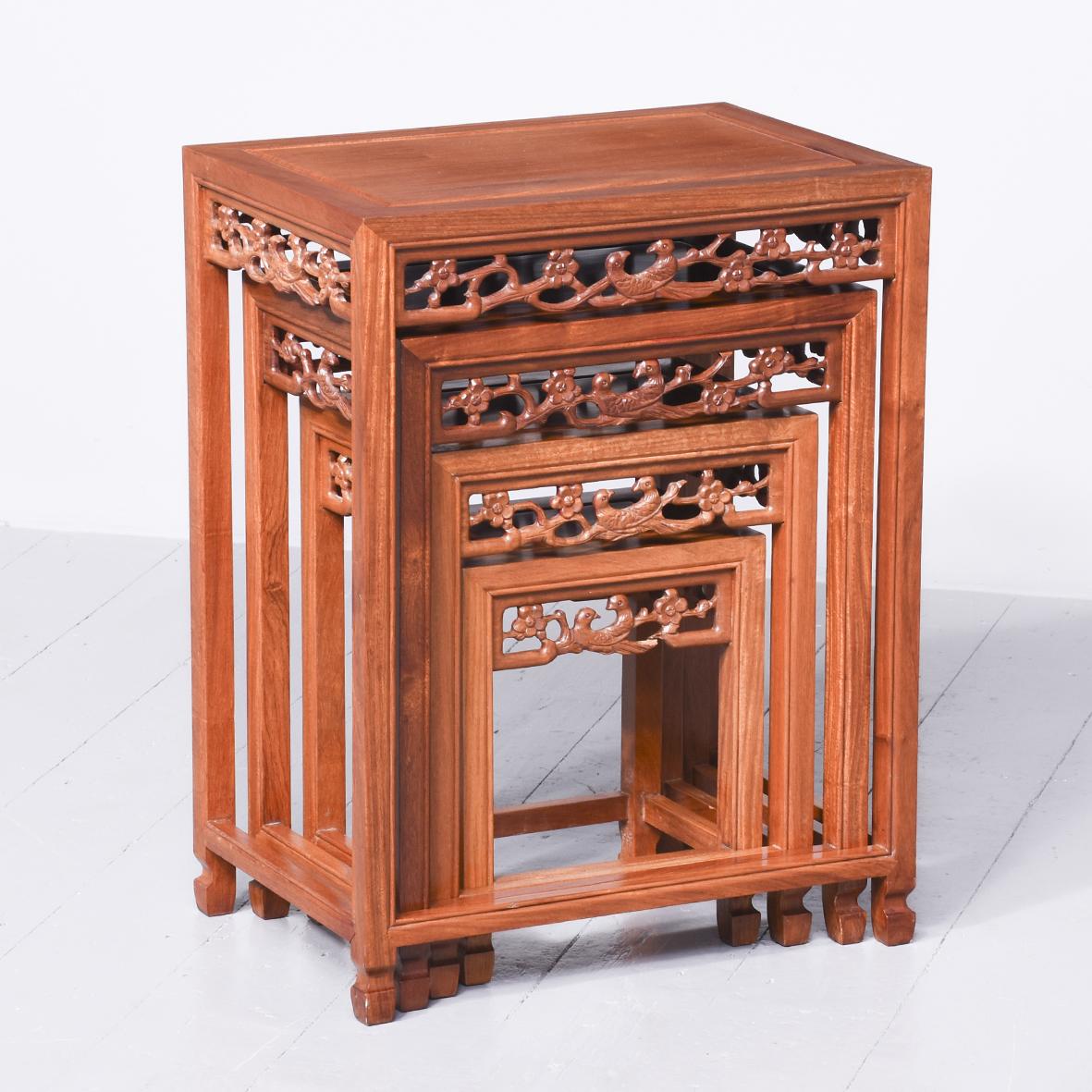 Quartetto of 4 Chinese Tables (1 of 8)
